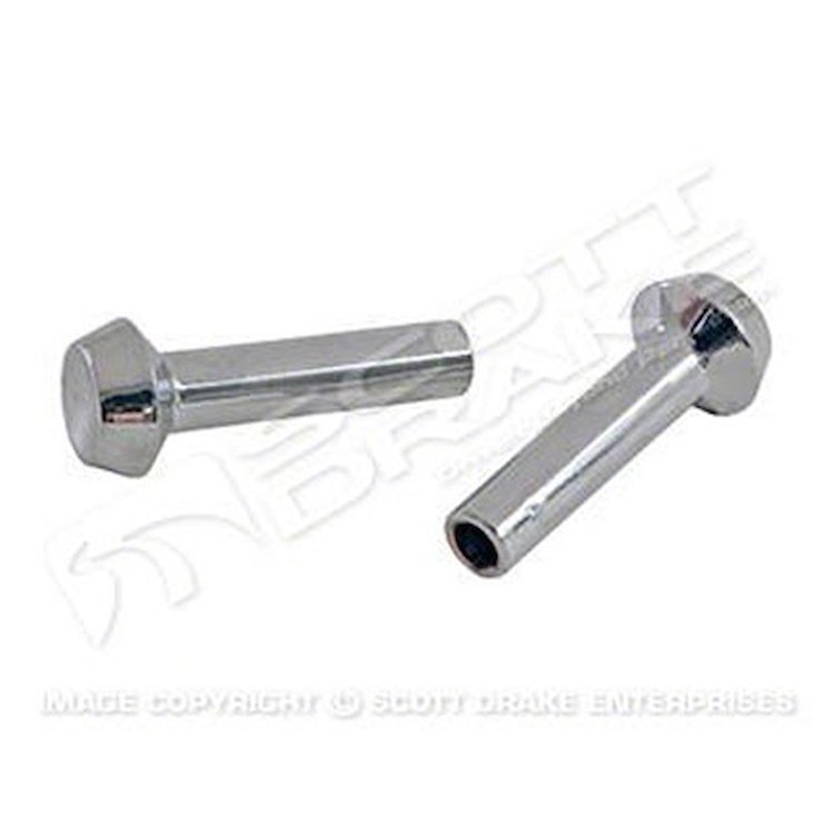 GMK302149167P Pair Door Lock Knobs for 1967 Ford Mustang