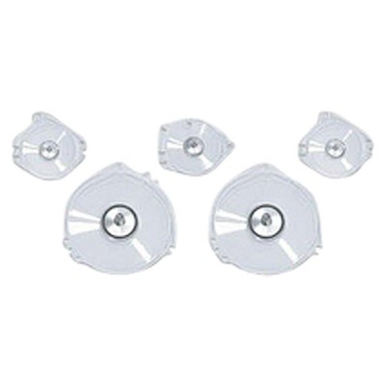 GMK3021523676S 5 Pcs Instrument Cluster Bezel Lens Set for 1967-1968 Ford Mustang