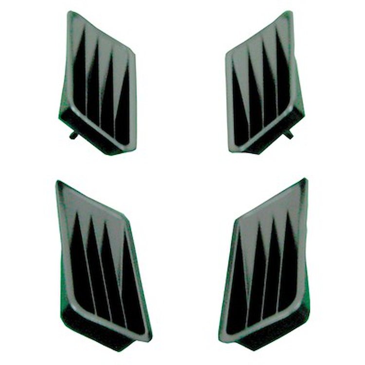 GMK302161567S Set Of 4 Pieces Quarter Panel Ornaments for 1967 Ford Mustang