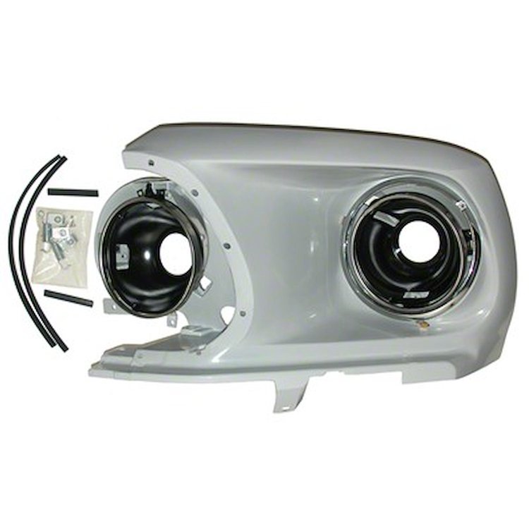 GMK302206169LS Left/Driver Side Headlamp Assembly for 1969 Mustang [Except Shelby] [Complete Assembly]