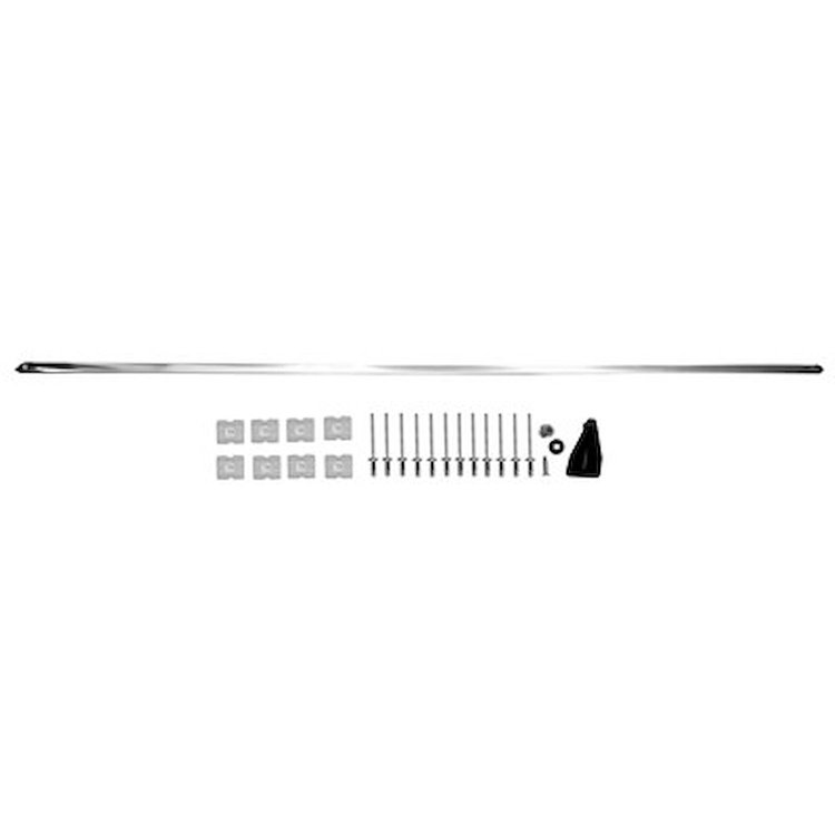 GMK302247569R Right/Passenger Side Rocker Panel Molding for 1969 Ford Mustang