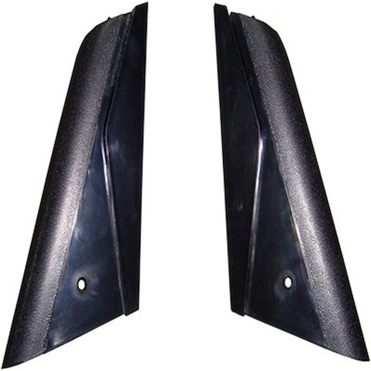 GMK30225236918P Pair Dash End Molding for 1969-1970 Mustang [Black]