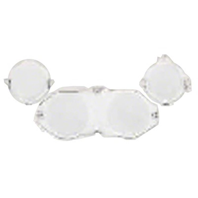 GMK3022523692S 3 Pcs Instrument Cluster Bezel Lens Set for 1969-1970 Ford Mustang
