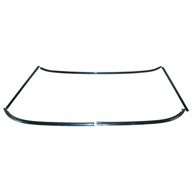 GMK3022525692S 5 Pcs Windshield Reveal Molding Set for 1969-1970 Ford Mustang Fastback