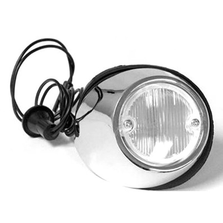 GMK302284669LS Left/Driver Side Back-Up Lamp Assembly for 1969-1970 Ford Mustang