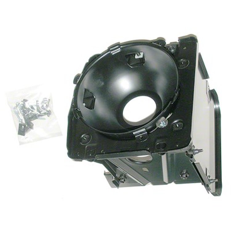 GMK3023063711L Left/Driver Side Headlamp Housing for 1971-1973 Mustang [With Mounting Ring]