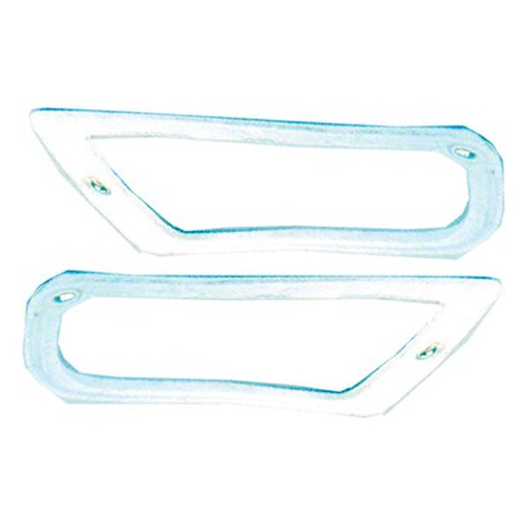 GMK302307271P Left/Driver Side/Right/Passenger Side Pair Park Lamp Lens Gaskets for 1971-1972 Ford Mustang