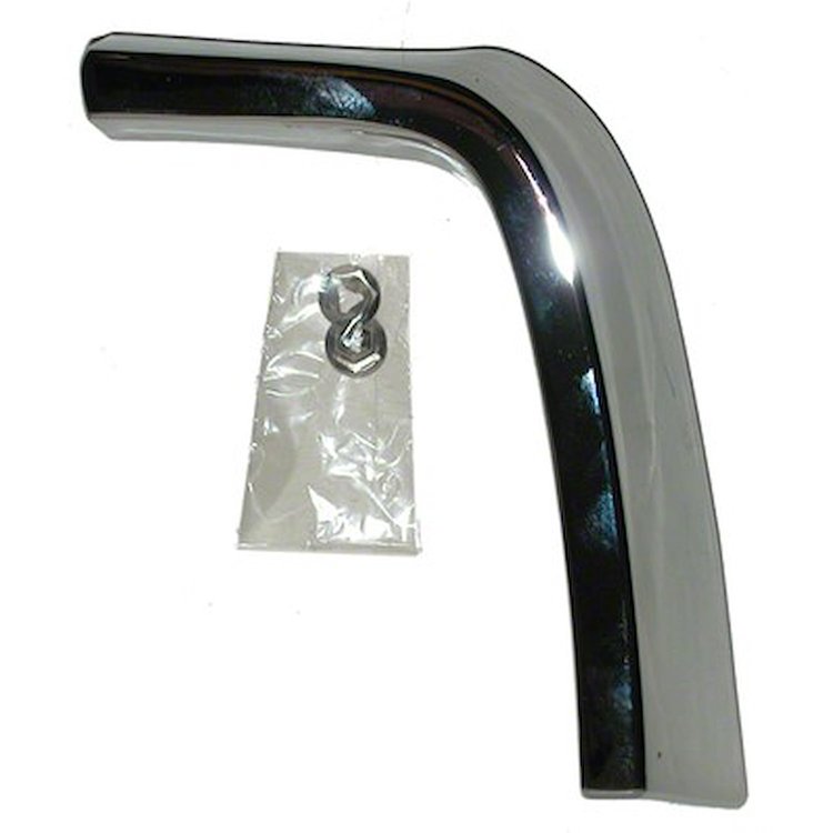 GMK3023115712L Left/Driver Side Fender Eyebrow Molding for 1971-1972 Ford Mustang
