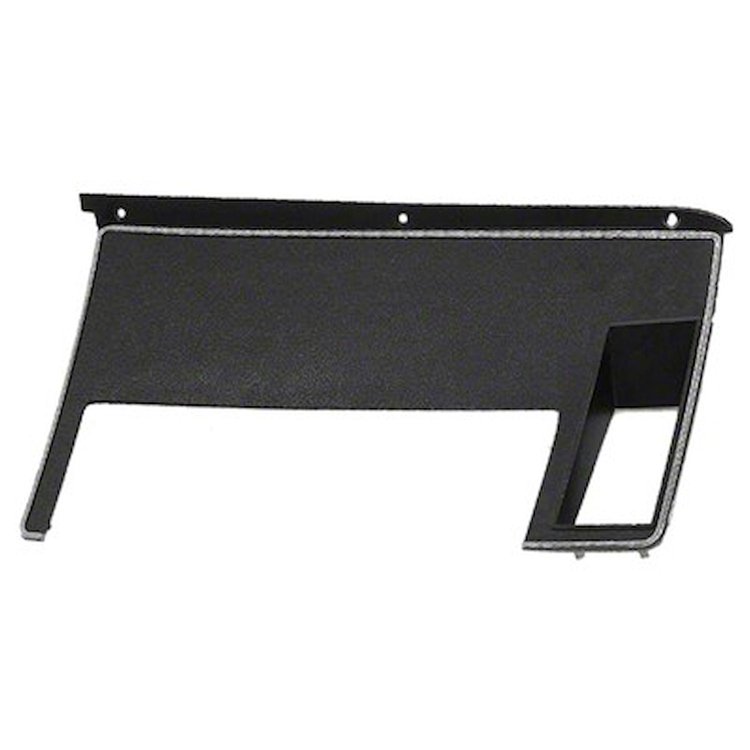 GMK3023523712R Right/Passenger Side Dash Bezel for 1971-1972 Mustang Without Light Hole [To 12