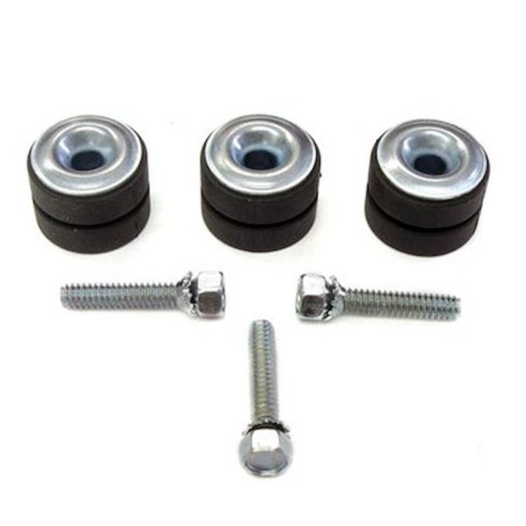 GMK4010242625S 6 Pcs Windshield Wiper Motor Grommet Set Fits Select 1962-1979 Buick, Chevrolet, GMC, Oldsmobile, Pontiac Models