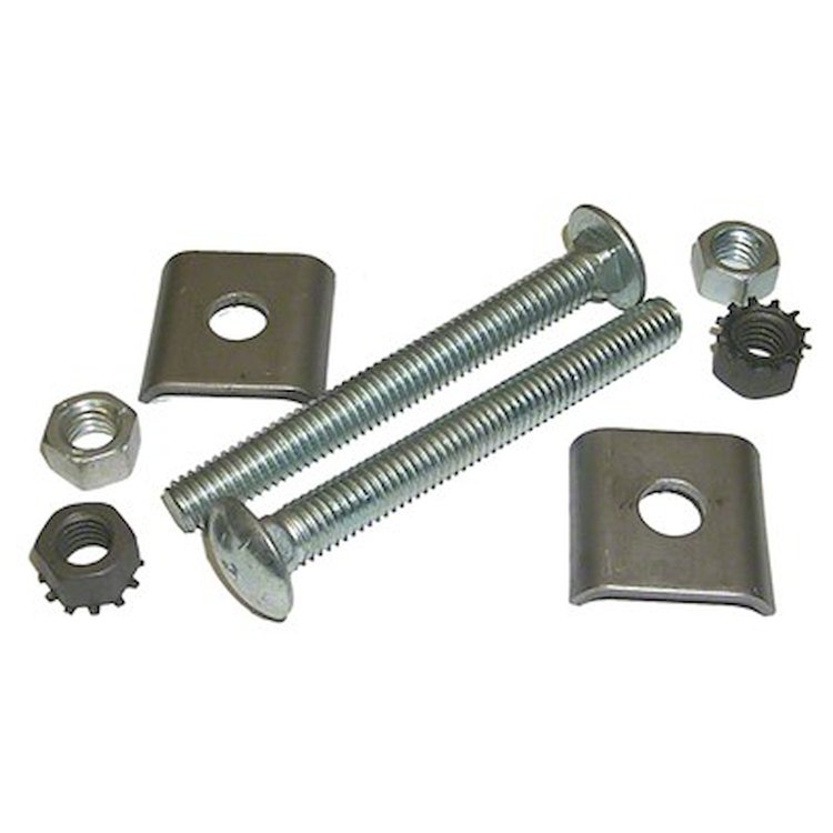 GMK4010749621S 8-Pieces [Bolts Fuel Tank Strap Hardware Kit for 1962-1966 Chevy Nova