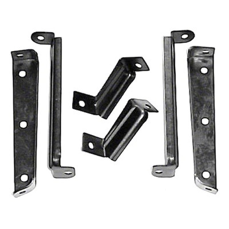 GMK401105366S Grille Bracket Set for 1966 Chevy Nova