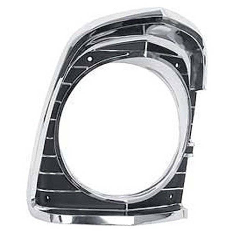 GMK401106067R Right/Passenger Side Headlamp Bezel for 1967 Chevy Nova