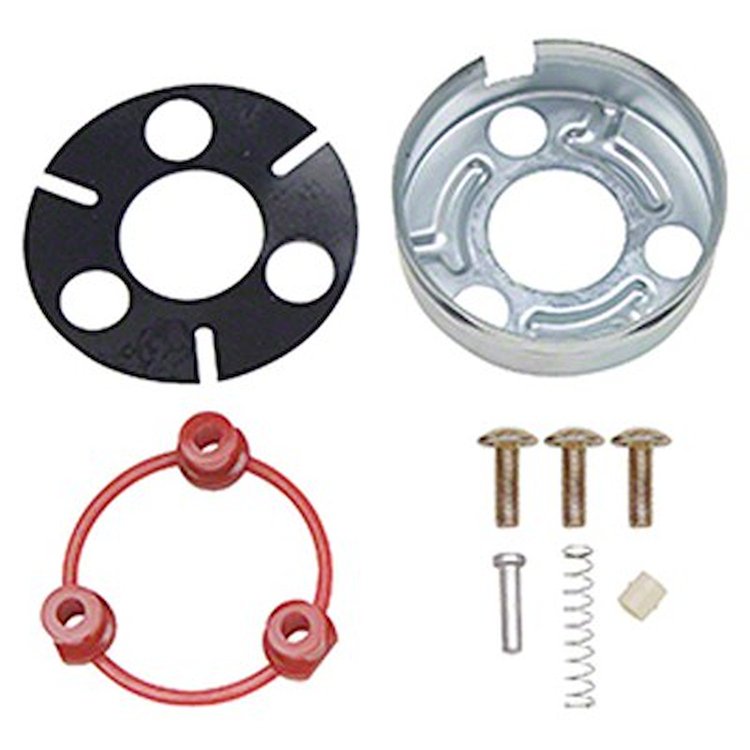GMK4011542671S Steering Wheel Horn Cap Mounting Kit 1967-1968 All Chevrolet Std Wheel 1969-1972 C/K Truck