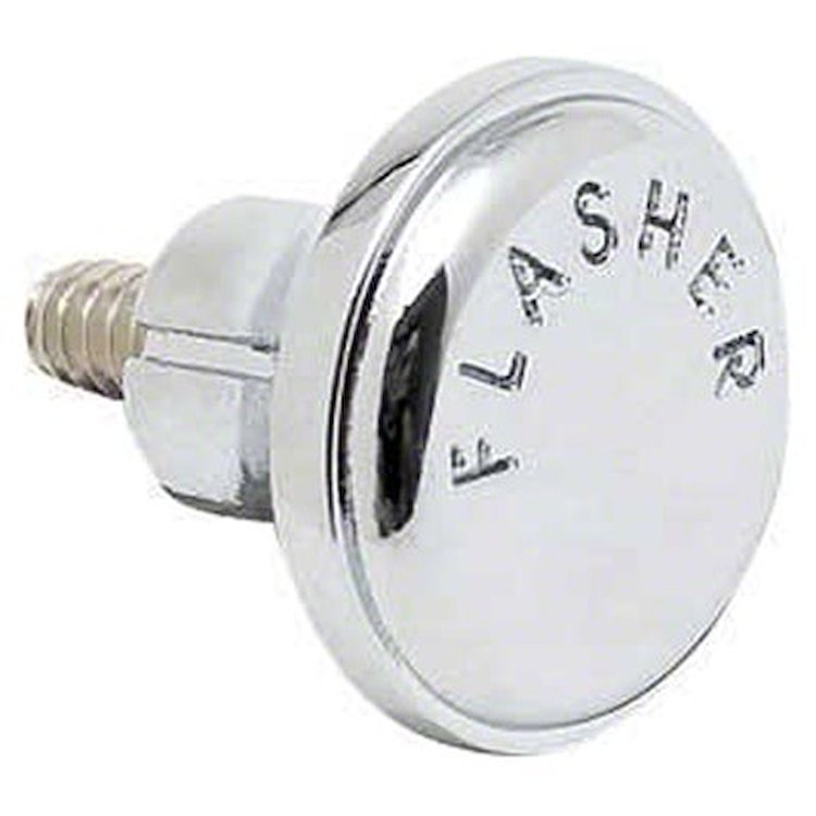 GMK4011543677 Hazard/Flasher Knob 1967-1971 All Gm Chrome