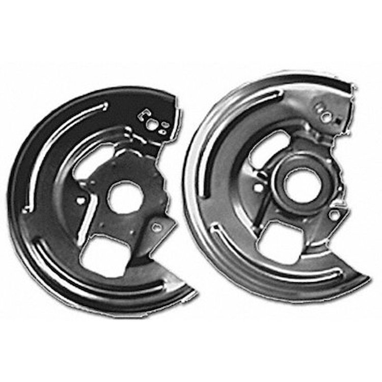GMK401159567P Front Disc Brake Backing Plates Fits Select 1967-1968 Buick, Chevy, Oldsmobile, Pontiac Models