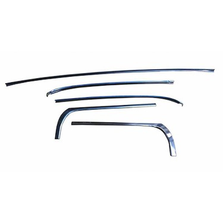 GMK4011715662S 5 Piece Set Rear Window Reveal Molding Set for 1966-1967 Chevy II Nova