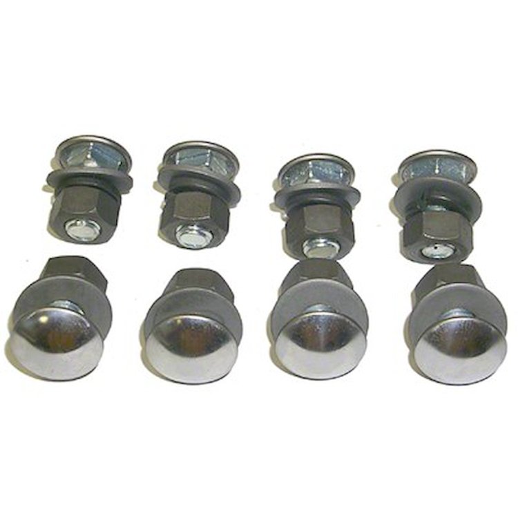 GMK4011801661S Rear Bumper Mounting Hardware Kit for 1966 Chevy Nova
