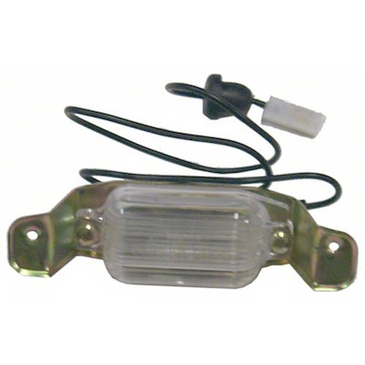 GMK401188666 License Lamp Assembly for 1972 Pontiac Ventura, 1966-1972 Chevy Nova