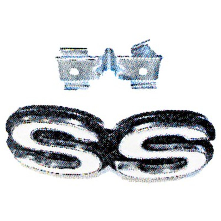 GMK4012058732 Ss' Grille Emblem for 1973-1974 Chevy Nova Ss