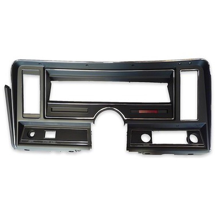 GMK401252369BC Instrument Cluster Bezel Mid 72 Nova, Ventura With A/C With Seat Belt Warning Lamp