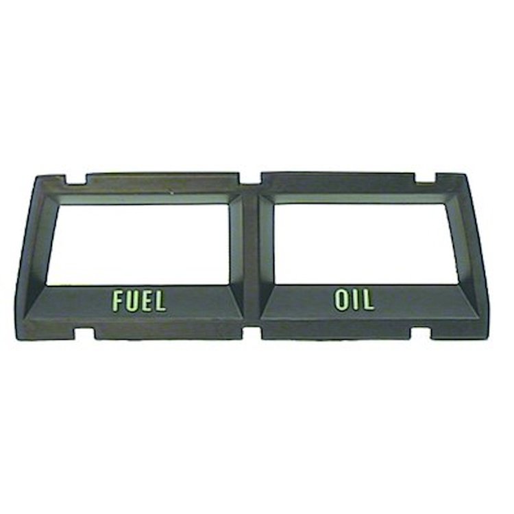 GMK4012554686 Console Gauge Bezel 68-76 X-Body 1968-1969 Camaro Fuel & Oil