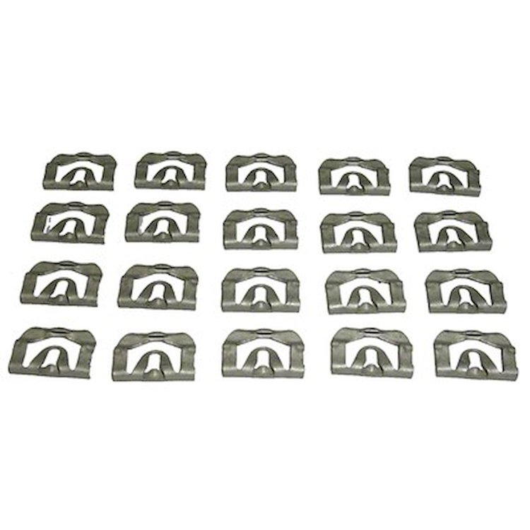 GMK4012715684S 22 Pieces Rear Window Reveal Molding Clip Set for 1968-1974 Chevy Nova