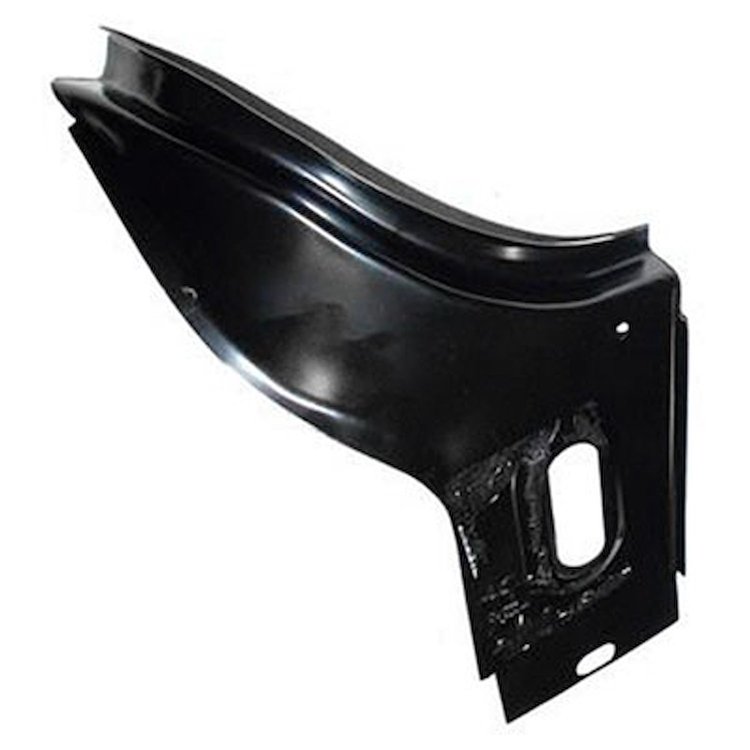 GMK4012721681L Rear Corner To Trunk Floor Trunk Gutter Side Brace for 1968-1969 Chevy Nova