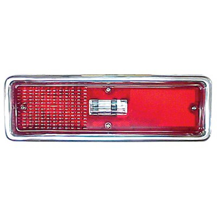 GMK401284270L Left/Driver Side Tail Lamp Assembly for 1970-1971 Chevy Nova (1971 Models Need To Verify Size Of Back-Up Lamp)