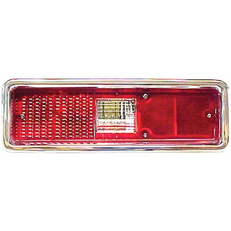 GMK401284272L Left/Driver Side Tail Lamp Assembly for 1971-1972 Chevy Nova (1971 Models Need To Verify Size Of Back-Up Lamp)