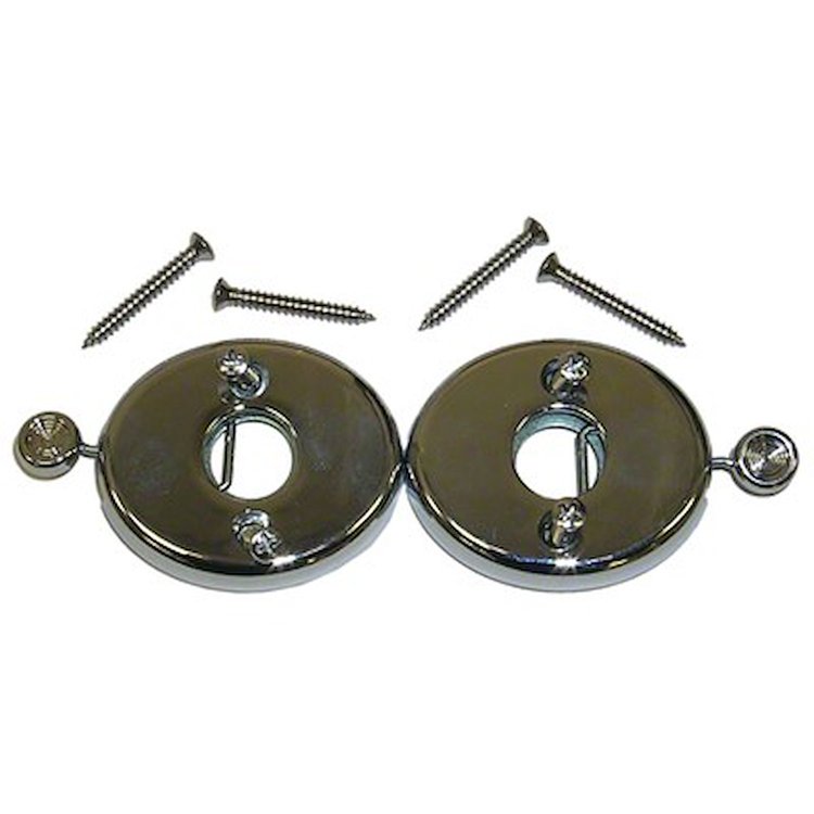 GMK4012921692P Headerest Escutcheons Fits Select 1969 Buick, Chevrolet, Oldsmobile, Pontiac Models