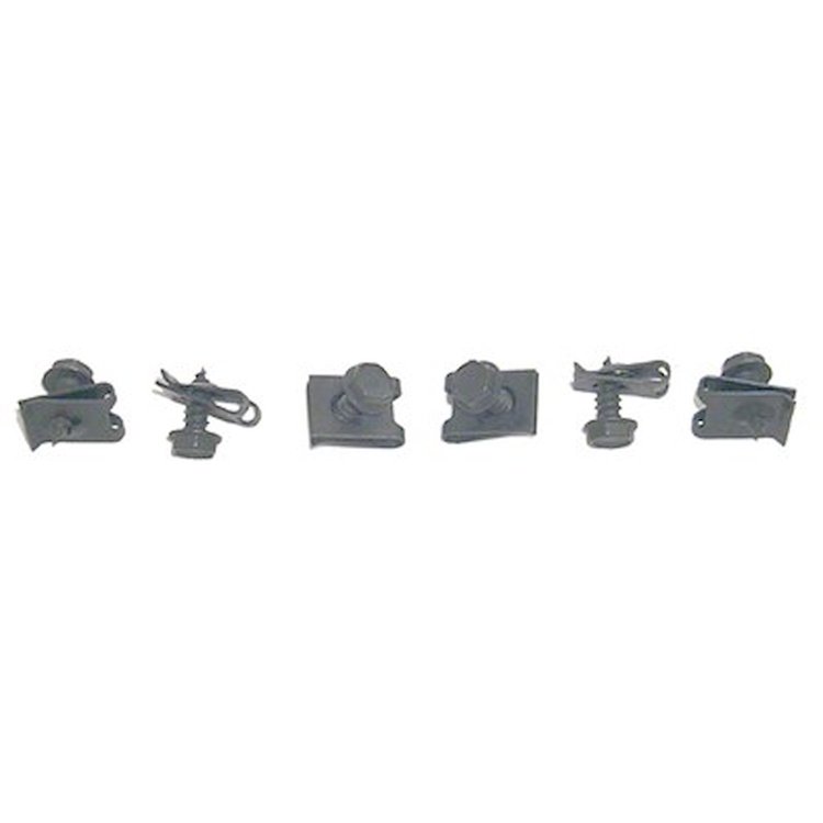 GMK4020055674S For Lower Molding Grille Molding Hardware Kit for 1967-1968 Camaro Rs