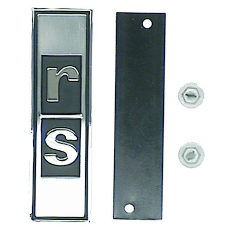 GMK4020058672 Rs' Grille Emblem for 1967-1968 Camaro Rs