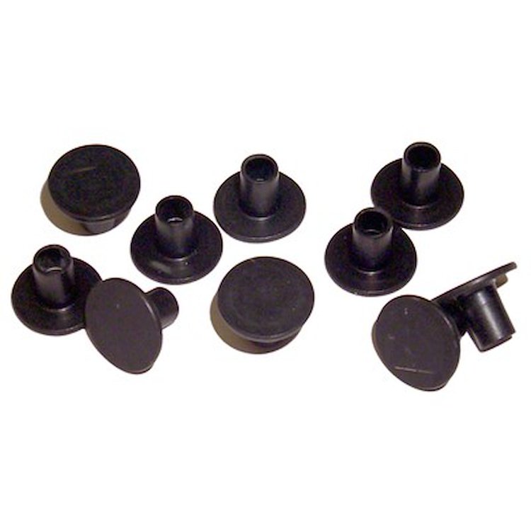 GMK4020060672S 10 Pieces Headlamp Door Molding Hardware Kit for 1967-1968 Camaro RS