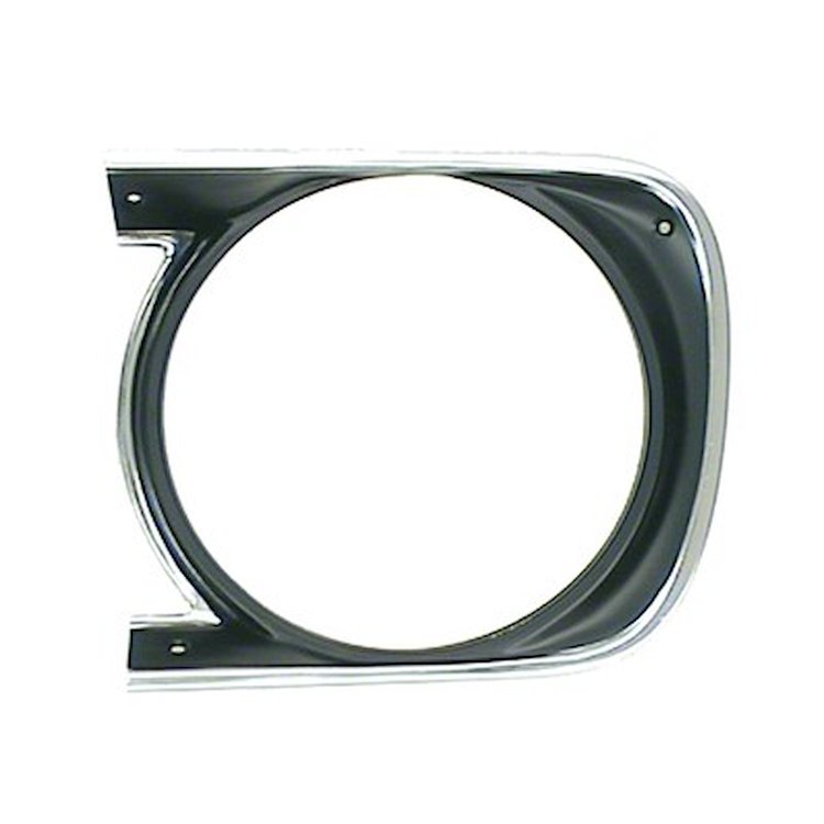 GMK402006068L Left/Driver Side Headlamp Bezel for 1968 Chevrolet Camaro