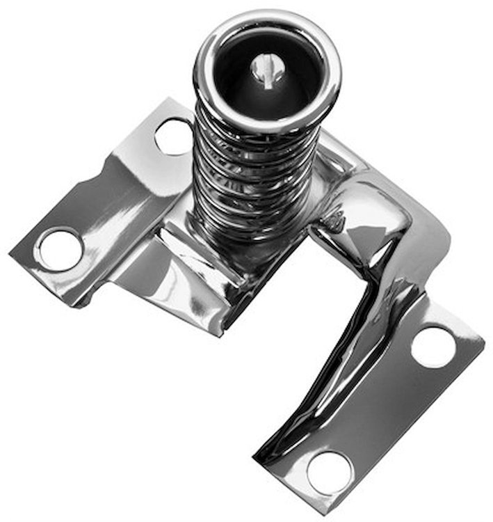 GMK4020319673CS Chrome Hood Safety Latch & Spring for 1967-1981 Chevrolet Camaro