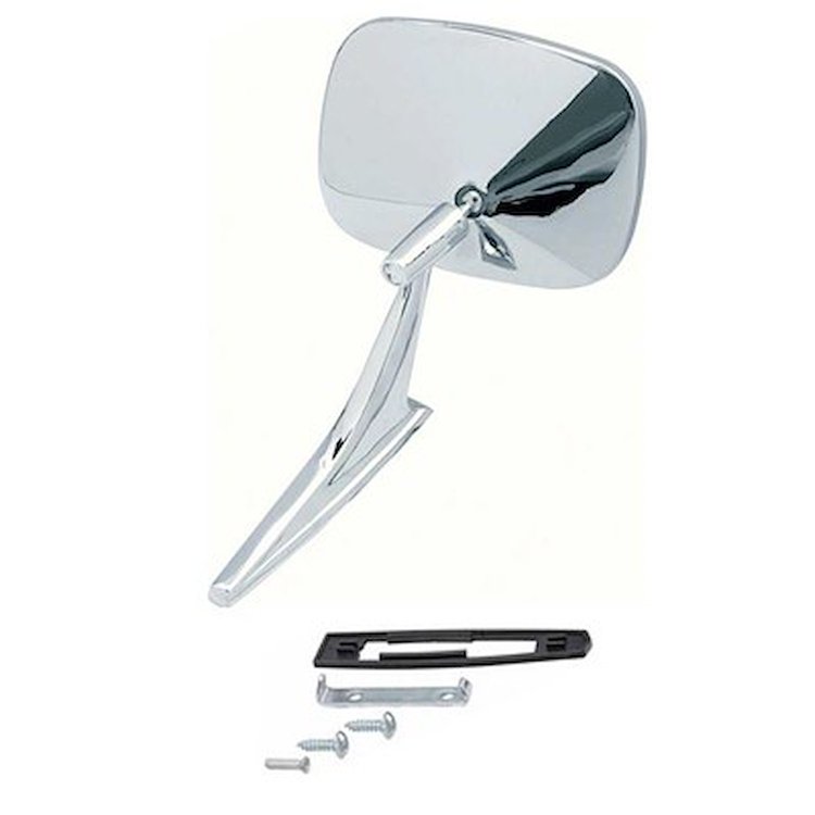 GMK402041068R Standard Outside Sideview Mirror for 1968-1969 1969 Chevrolet Camaro Chevrolet Chevelle