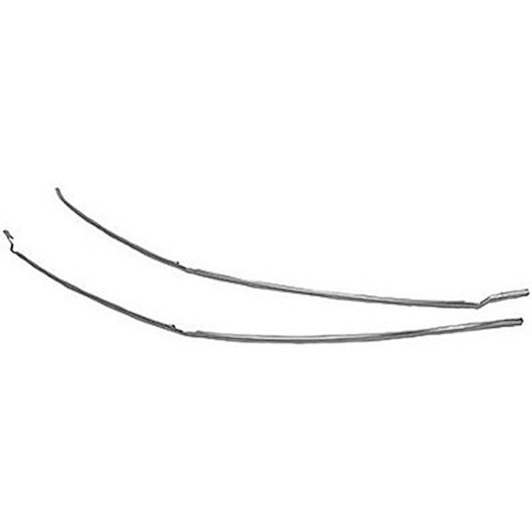 GMK402041567P Left/Driver Side/Right/Passenger Side Pair Door Edge Guard Set for 1967-1968 Chevrolet Camaro