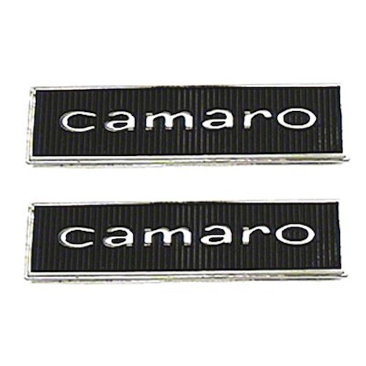 GMK4020453671P Pair Door Panel Emblems for 1967 Camaro With Standard Interior