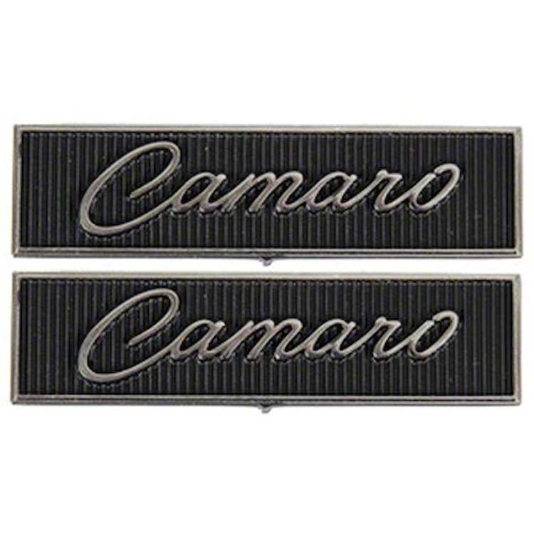 GMK4020453683P Pair Door Panel Emblems for 1968-1969 Camaro Standard Interior