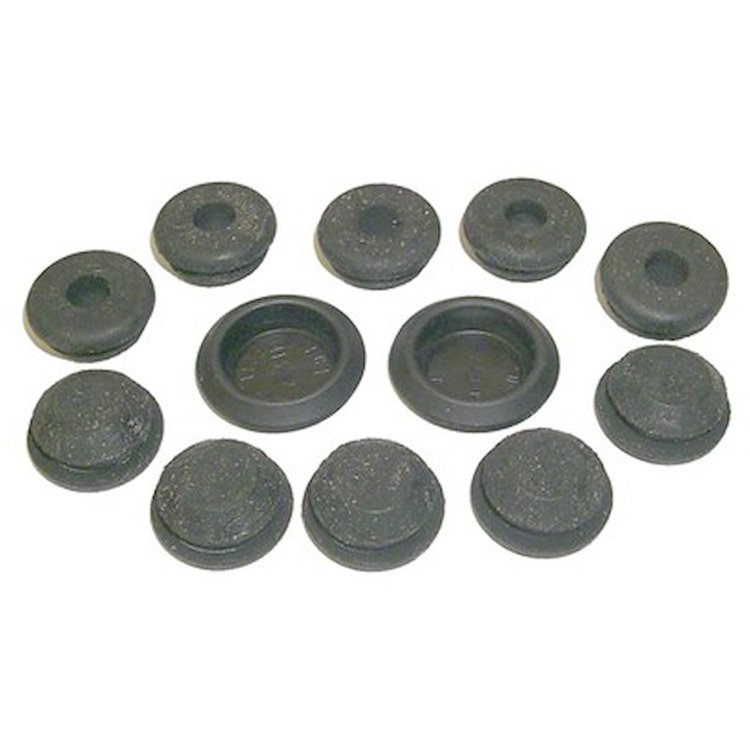 GMK402051269S Body Plug Kit 69 Camaro, Pontiac Firebird RuBig Blocker & Plastic Plugs For Floor Trunk & Wheelwell 12 Pcs