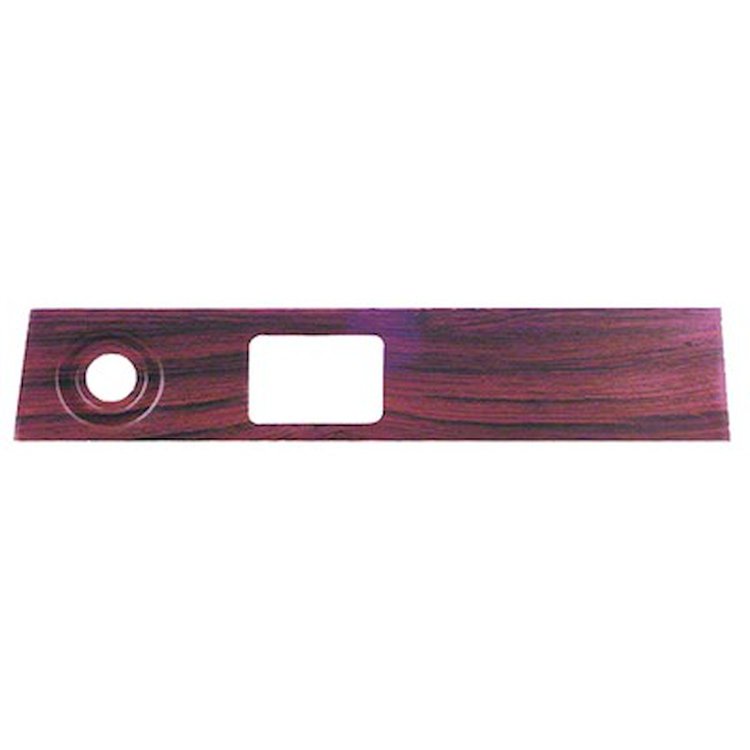GMK4020523693L Left/Driver Side Dash Woodgrain Plate for 1969 Camaro [Rosewood Trim] [For Wiper & Headlamp Switch