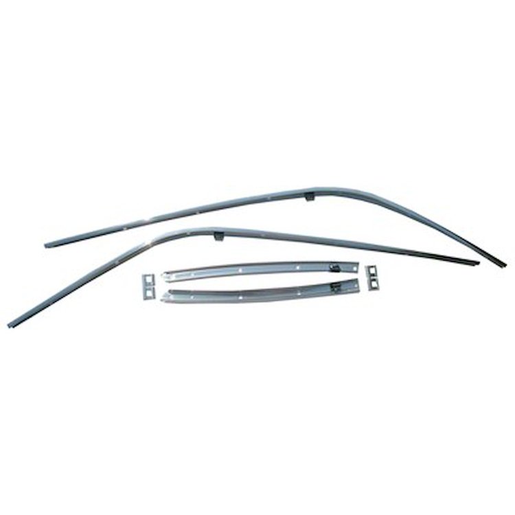 GMK4020537681S 6-Piece Set Roof Rail Gutters for 1968-1969 Chevrolet Camaro