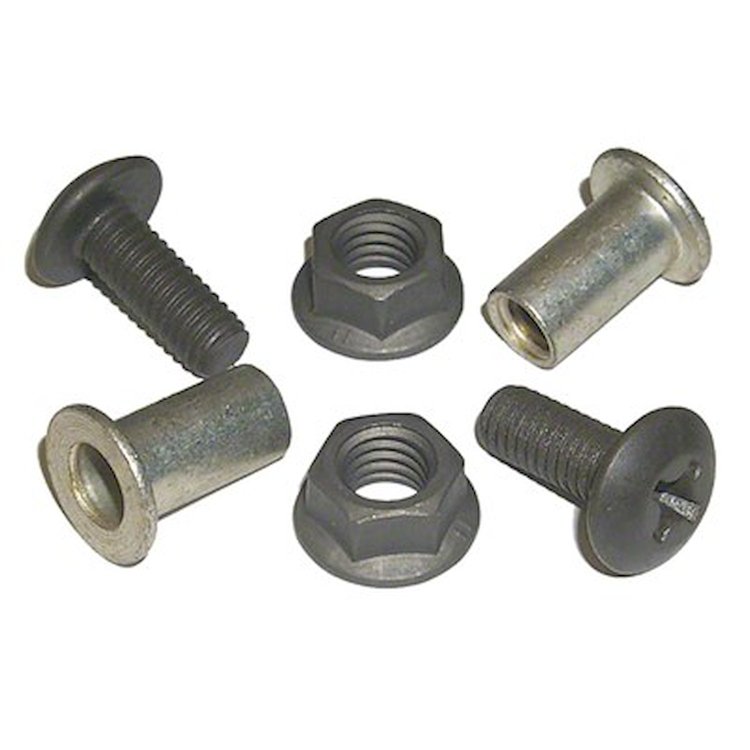 GMK4020551671S Console Floor Mount Hardware Kit for 1968-1969 Pontiac Firebird [6 Pieces]