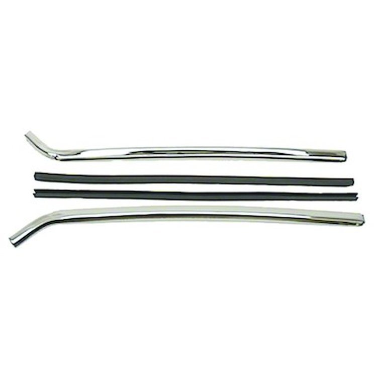 GMK402066567P Quarter Window Molding Fits Select 1966-1969 Buick, Chevrolet, Oldsmobile, Pontiac Models