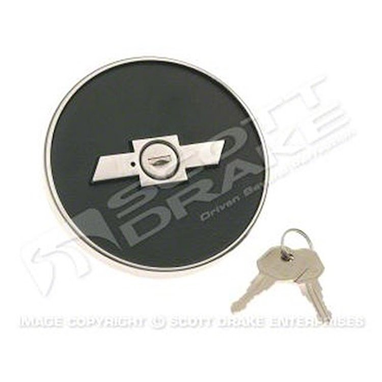 GMK4020757675 Locking Gas Cap for 1967-1968 Camaro Accessory Type