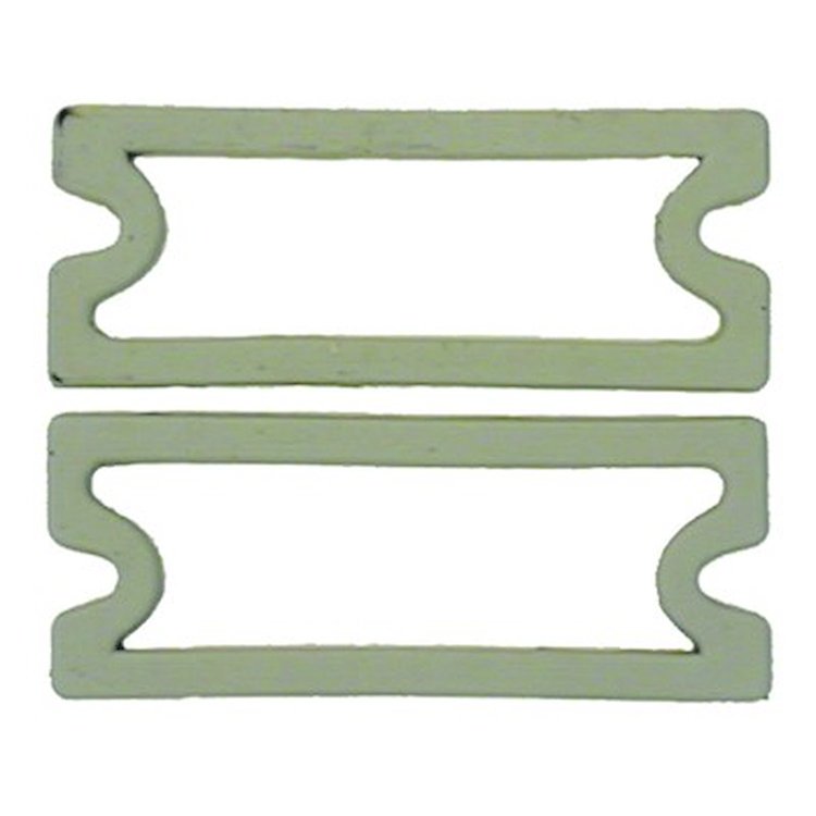 GMK4020847673P Left/Driver Side/Right/Passenger Side Pair Back-Up Lamp Lens Gaskets for 1967-1968 Camaro Rs Model Only