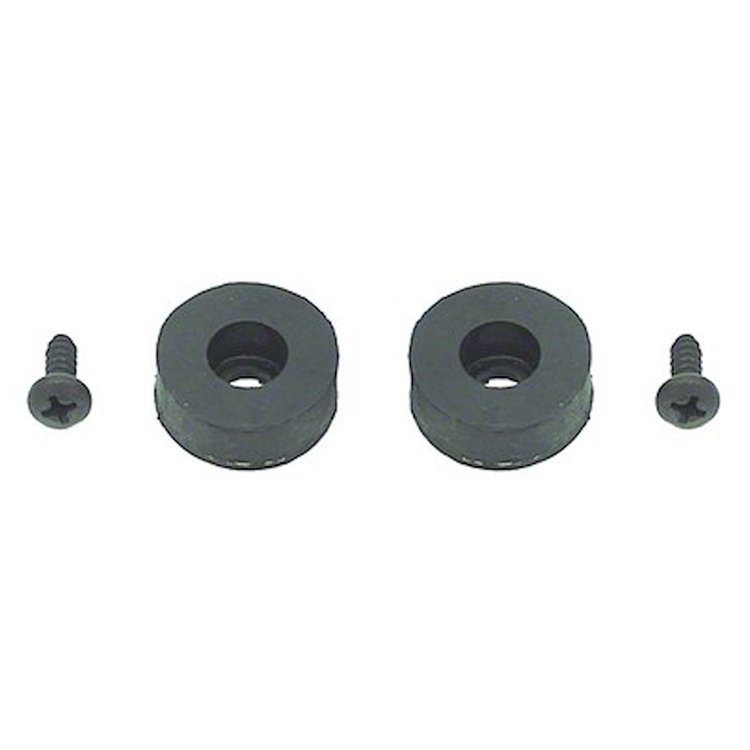 GMK4020922674S Includes Screws Seat Back Stopper Set for 1967-1970 Chevrolet Camaro