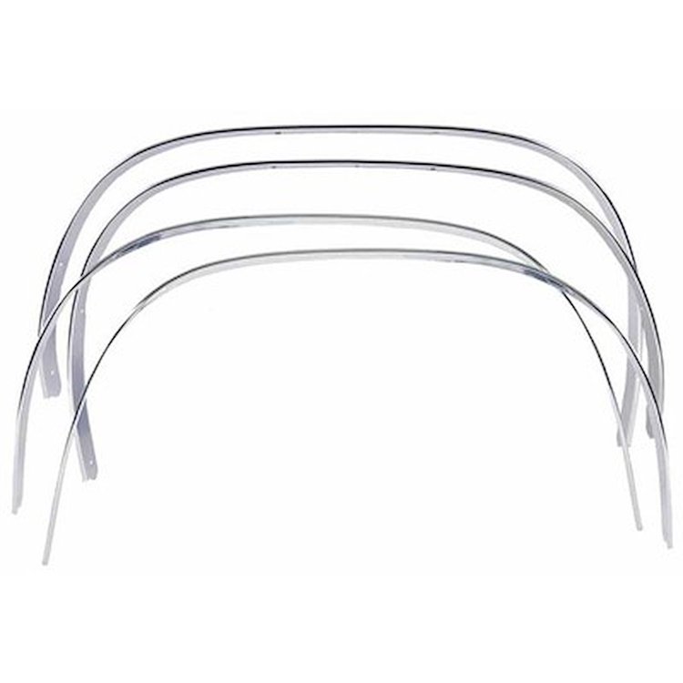 GMK4020950691S Oe Quality & Thickness Wheel Opening Molding Set for 1969 Camaro Standard
