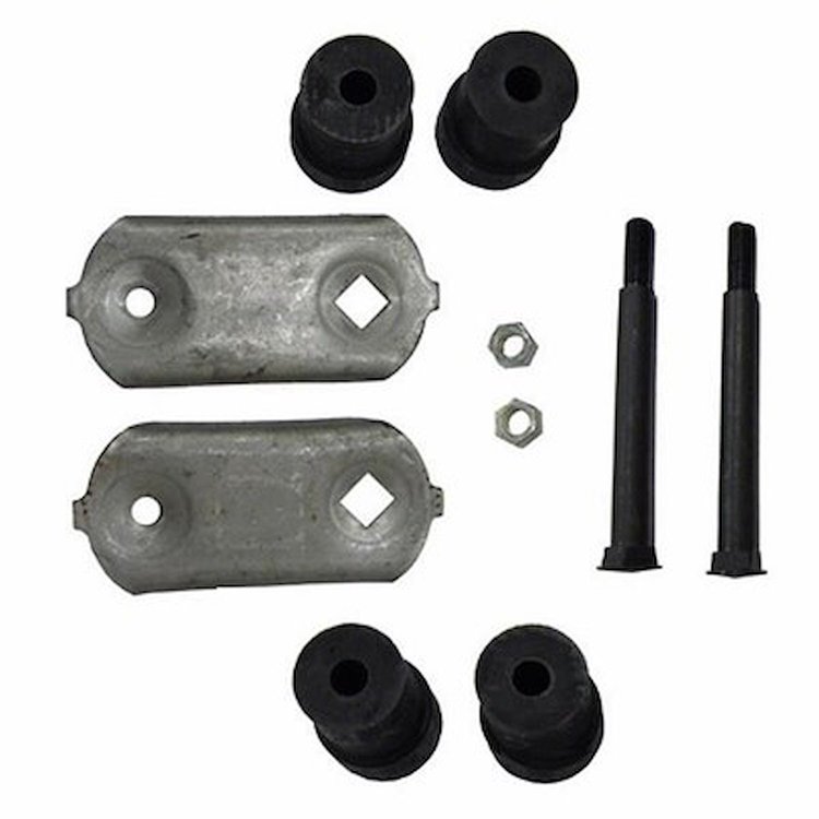 GMK402099867K Rear Leaf Spring Shackle Kit Fits Select 1962-1981 Buick, Chevrolet, Oldsmobile, Pontiac Models